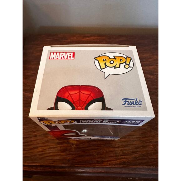 Funko 945 Marvel's What If...? Zombie Hunter Spidey - Picture 7 of 8